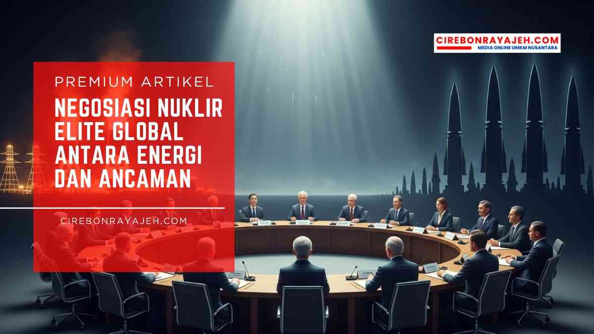 Negosiasi Nuklir Elite Global Antara Energi dan Ancaman