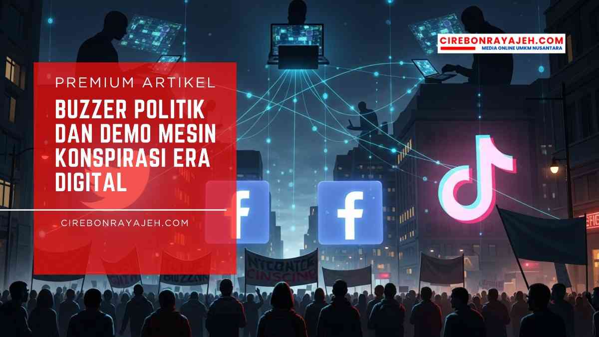 Buzzer Politik dan Demo Mesin Konspirasi Era Digital