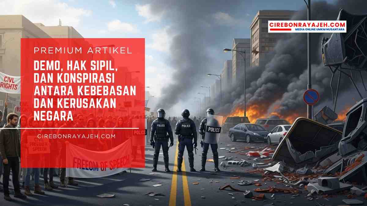 Demo, Hak Sipil, dan Konspirasi Antara Kebebasan dan Kerusakan Negara