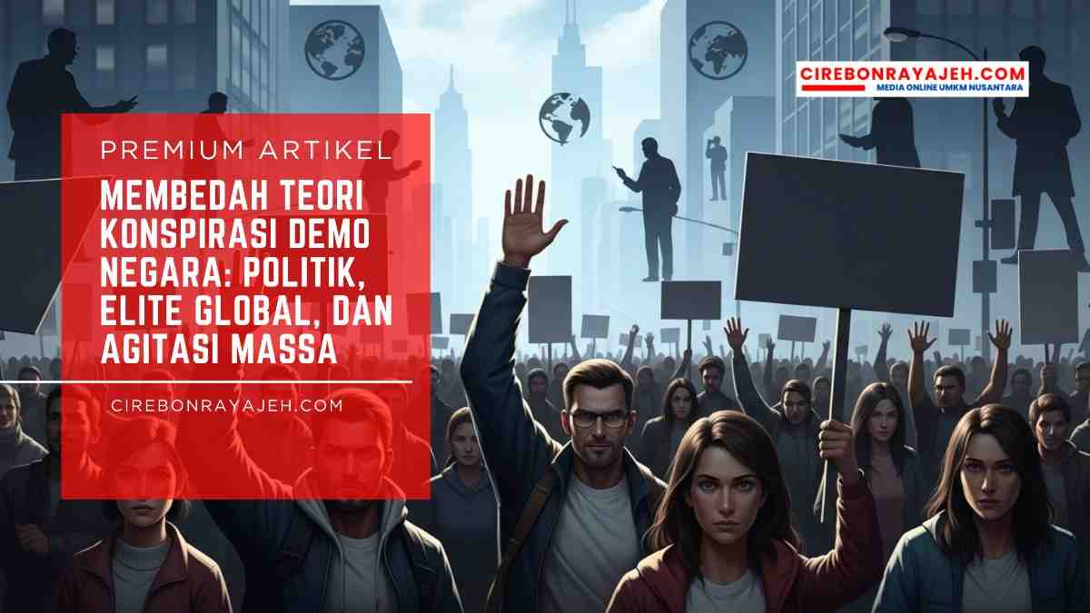 Membedah Teori Konspirasi Demo Negara: Politik, Elite Global, dan Agitasi Massa