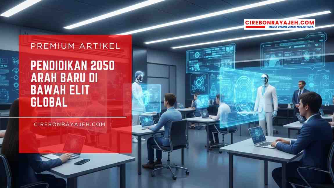 Pendidikan 2050 Arah Baru di Bawah Elit Global