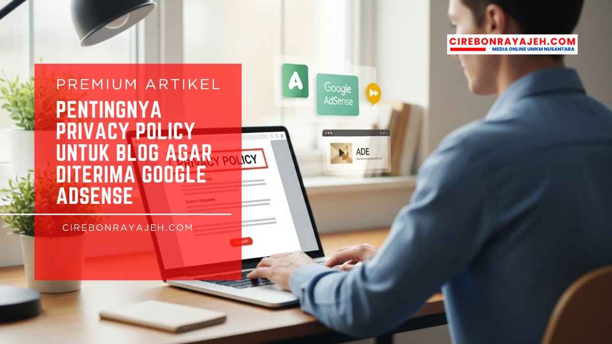 Pentingnya Privacy Policy untuk Blog agar Diterima Google AdSense