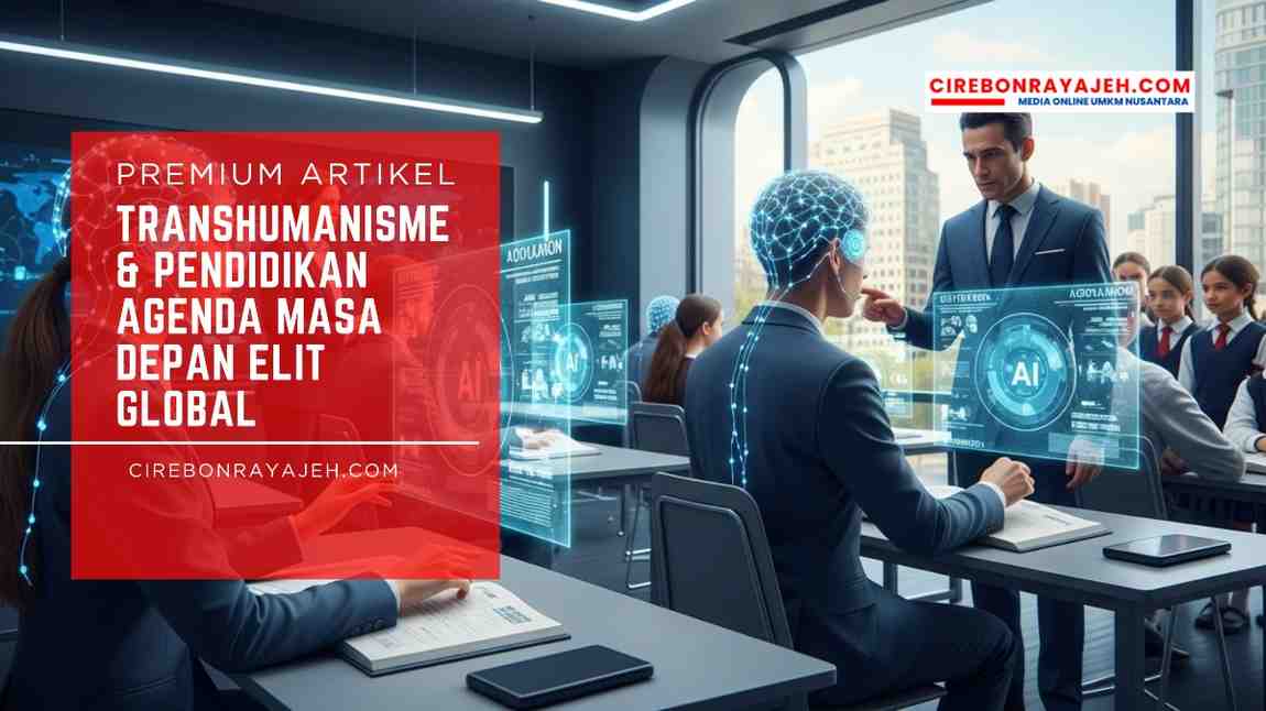 Transhumanisme & Pendidikan Agenda Masa Depan Elit Global