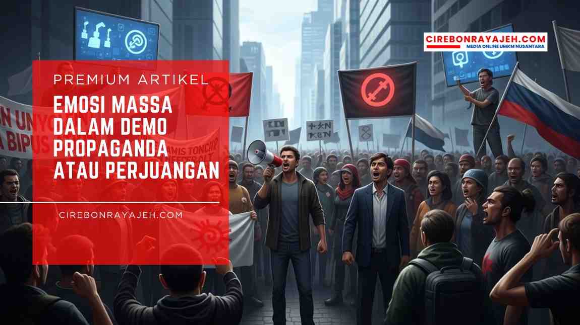 Emosi Massa dalam Demo Propaganda atau Perjuangan