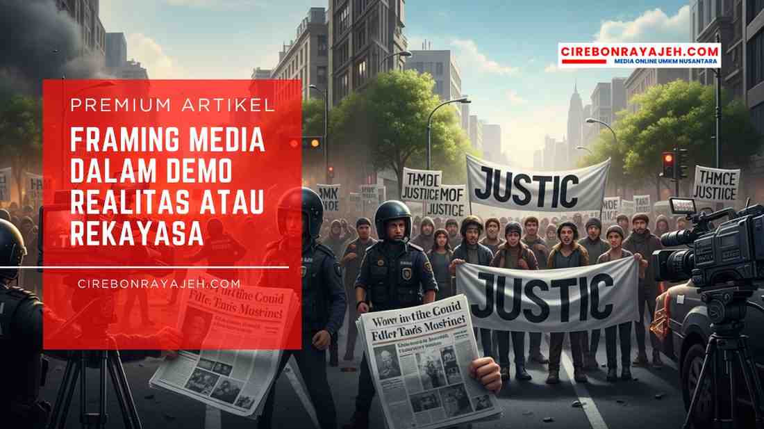 Framing Media dalam Demo Realitas atau Rekayasa
