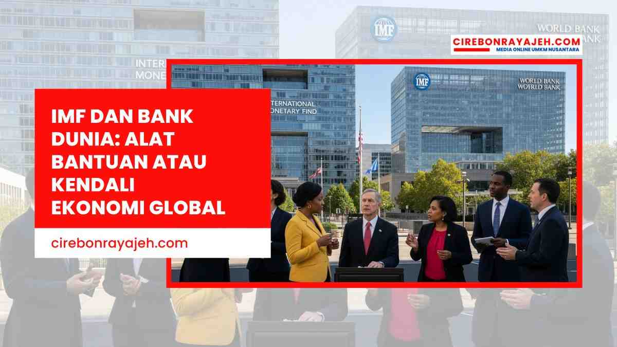 IMF dan Bank Dunia Alat Bantuan atau Kendali Ekonomi Global