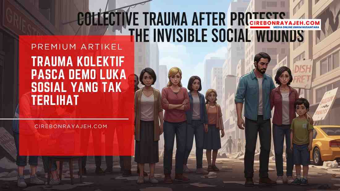 Trauma Kolektif Pasca Demo Luka Sosial yang Tak Terlihat
